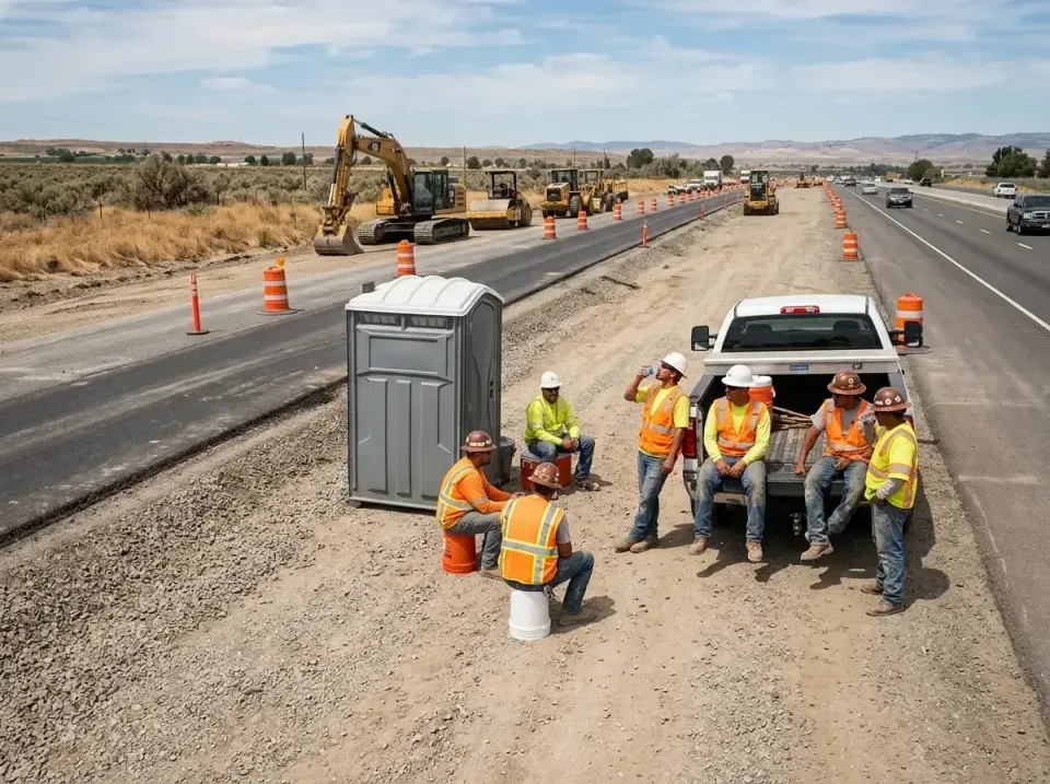 highway-road-construction-crew-007 — frequently asked questions, Porta Potty and Restroom Rentals in Gray, LA